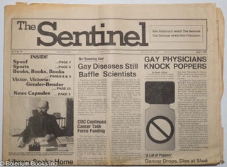 Cat.No: 315175 The Sentinel: vol. 9, #10, April 1, 1982: Gay Diseases Still Baffle...