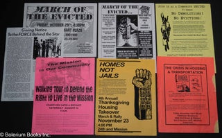 Cat.No: 315195 [Small archive of San Francisco Tenants Union items