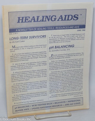 Cat.No: 315201 Healing AIDS: a newsletter of healing tools, resources and Aids vol. 3,...
