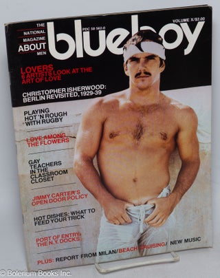 Cat.No: 315225 Blueboy: the national magazine about men; vol. 10, Feb./Mar. 1977. Bruce...