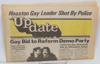 Cat.No: 315250 San Diego Update: vol. 1, #35, July 11, 1980: Houston Gay Leader Shot By...
