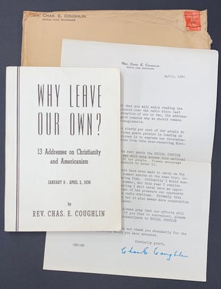 Cat.No: 315302 Why leave our own? 13 addresses on Christianity and Americanism, January...
