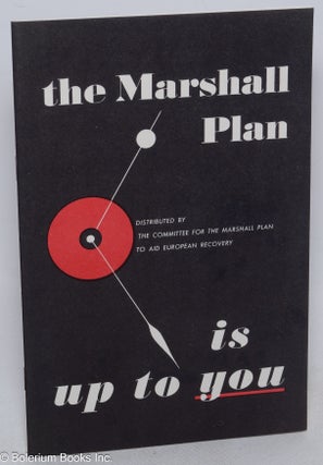 Cat.No: 315345 The Marshall Plan is up to you
