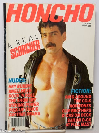 Cat.No: 315377 Honcho: the magazine for the macho male; vol. 7 #12, March 1985. Sam...