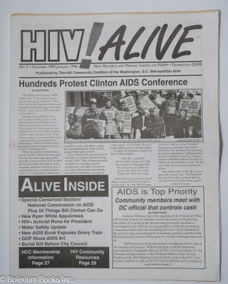 Cat.No: 315533 HIV!Alive/SIDA!Vida: news & resources from the HIV Community Coalition;...