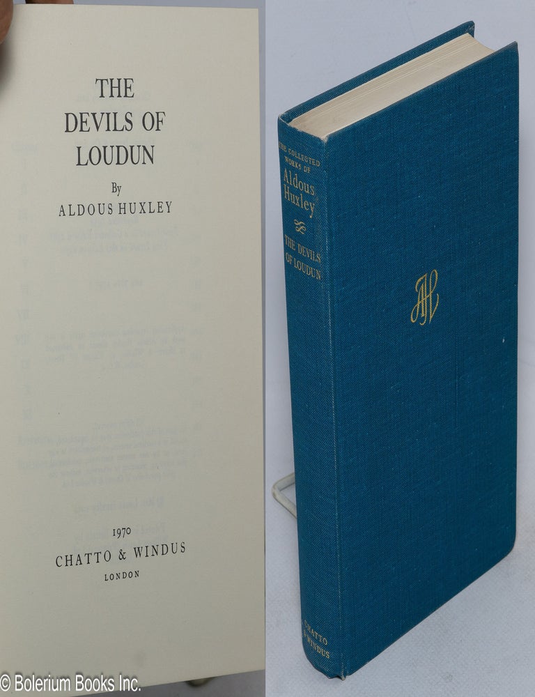 Cat.No: 315554 The Devils of Loudun. Aldous Huxley.
