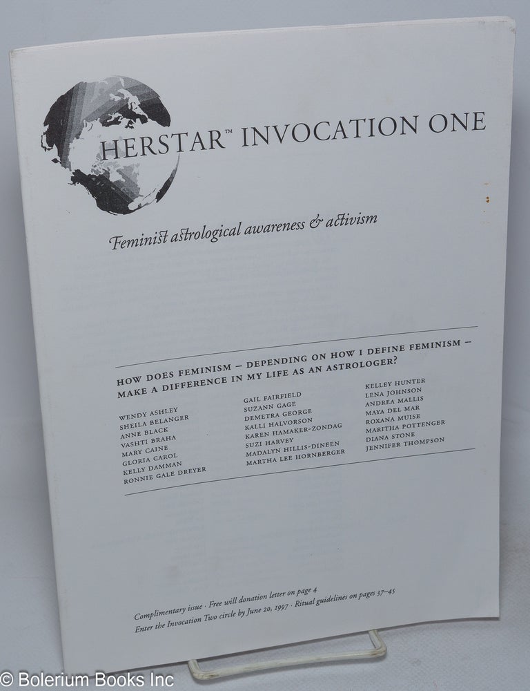 Cat.No: 315679 Herstar Invocation One: Feminist astrological awareness & activism