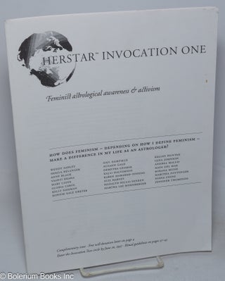 Cat.No: 315679 Herstar Invocation One: Feminist astrological awareness & activism