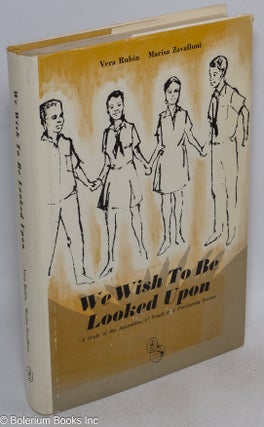 Cat.No: 315786 We Wish to Be Looked Upon: A Study of the Aspirations of Youth in a...