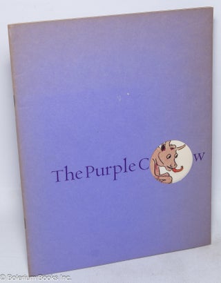 Cat.No: 315911 The purple cow and other poems. Gelett Burgess