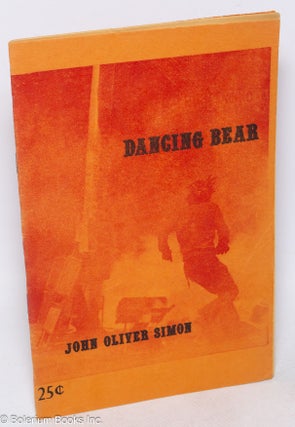 Cat.No: 315945 Dancing bear. John Oliver Simon
