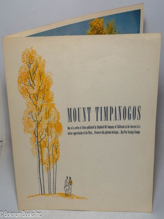 Cat.No: 315999 Mount Timpanogos. One of a series of folios published by the Standard Oil...