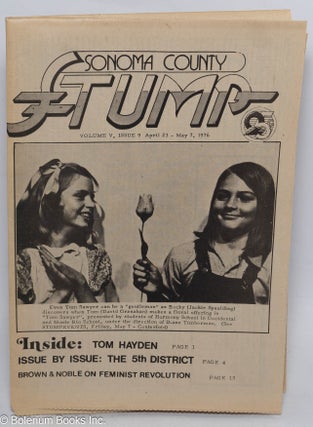 Cat.No: 316131 Sonoma County Stump: Volume 5, Issue 9, April 23 - May 7, 1976