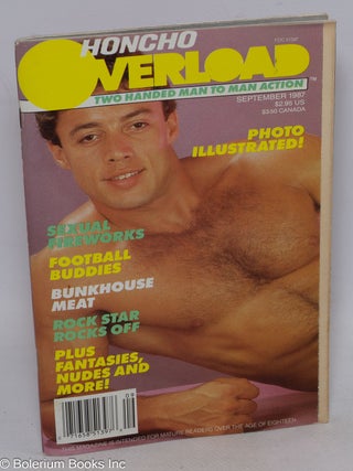 Cat.No: 316140 Honcho Overload: two handed man to man action; vol. 2 #5, Sept. 1987. Jake...