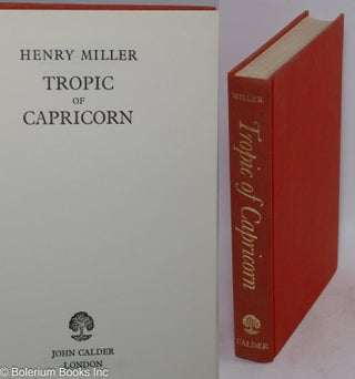 Cat.No: 316199 Tropic of Capricorn. Henry Miller