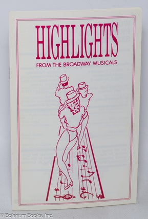 Cat.No: 316249 Highlights from the Broadway Musicals