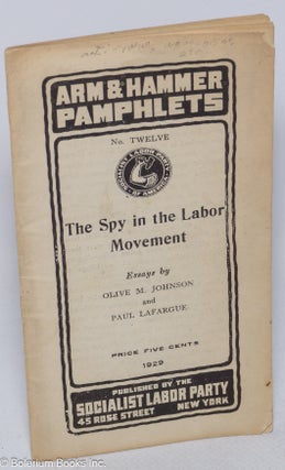 Cat.No: 316423 Arm & hammer pamphlets, no. 12. Essays by Olive M. Johnson and Paul...