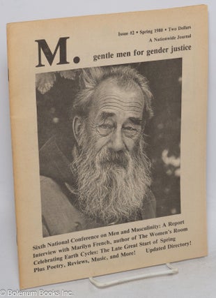 Cat.No: 316631 M.: Gentle Men For Gender Justice; Issue #2, Spring 1980: Sixth National...