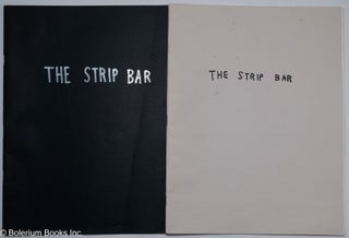 Cat.No: 316723 The strip bar [two issues of the zine]. Pat Falco