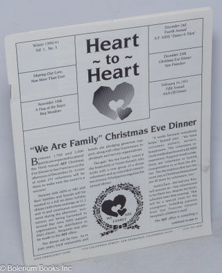 Cat.No: 316826 Heart to Heart: vol. 1 #3, Winter 1990-91 "We Are Family" Christmas Eve...