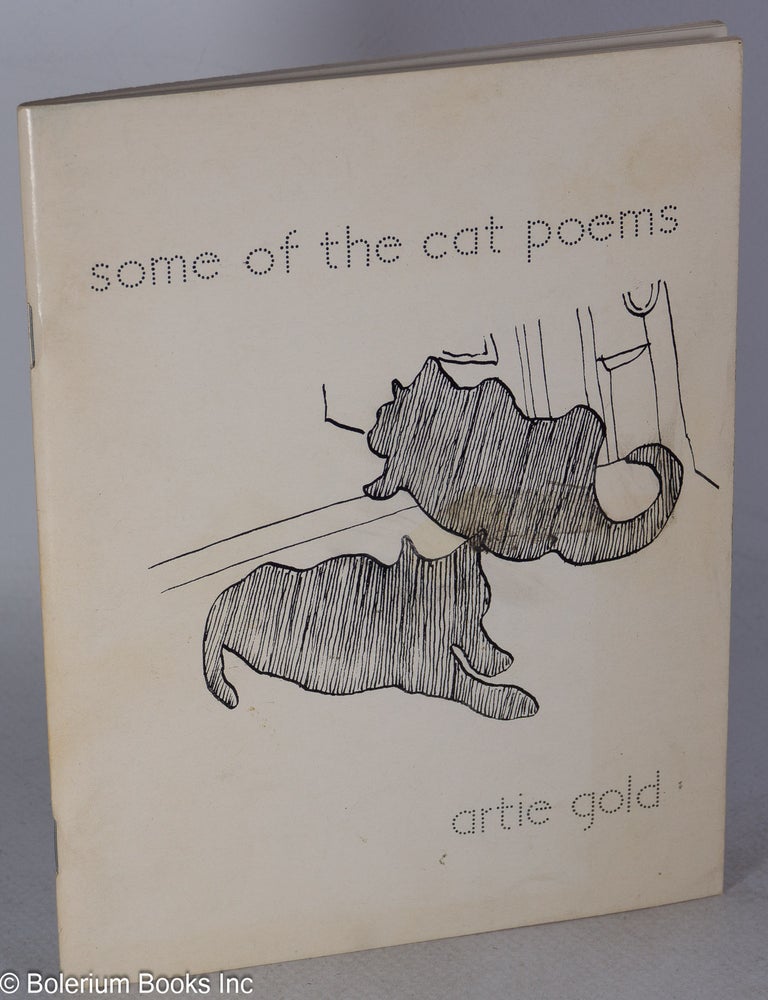 Cat.No: 316886 Some of the cat poems. Artie Gold.