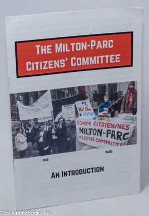 Cat.No: 316983 The Milton-Parc Citizens' Committee