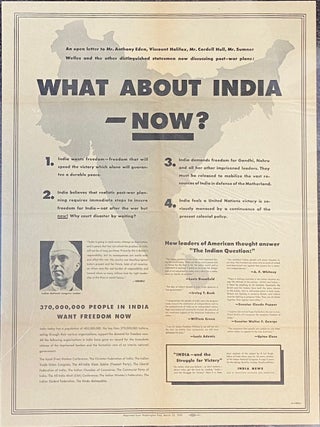 Cat.No: 317037 What about India - Now? [poster