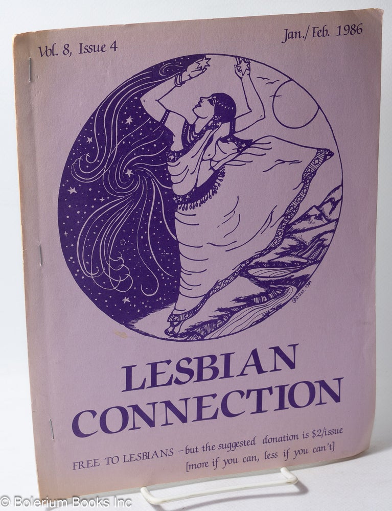 Cat.No: 317071 Lesbian Connection: Vol. 8, No. 4, Jan./Feb. 1986