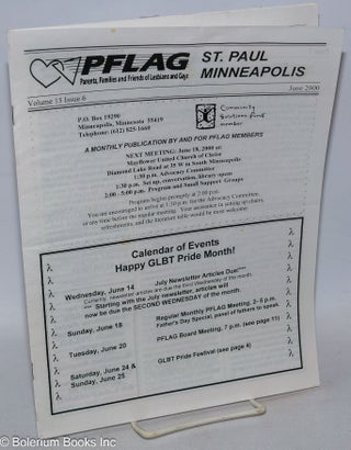 Cat.No: 317131 PFLAG St. Paul/Minneapolis: vol. 15, #6, June 2000