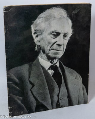 Cat.No: 317182 Into the 10th Decade - Tribute to Bertrand Russell. Bertrand Russell, plus...
