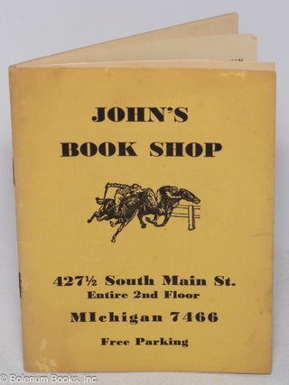 Cat.No: 317305 John's Book Shop