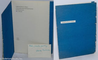 Cat.No: 317442 A page from Bacon's "Essays" - set & printed for his...
