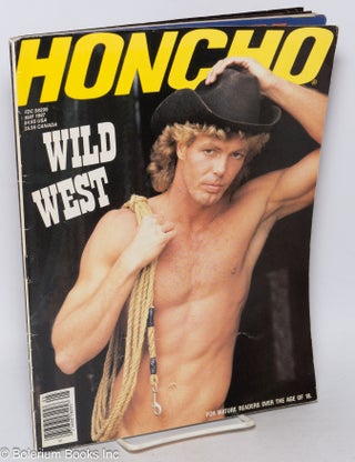 Cat.No: 317480 Honcho: the magazine for the macho male; vol. 10 #5, May 1987; Wild West....
