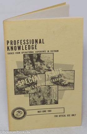 Cat.No: 317519 Professional knowledge gained from operational experience in Vietnam