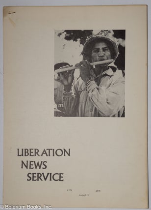 Cat.No: 317528 Liberation News Service: No. 278 (August 8, 1970