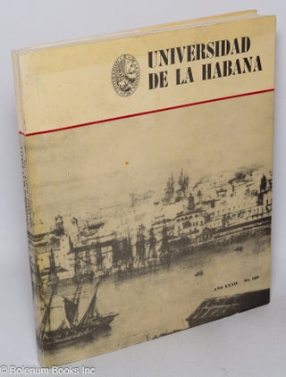 Cat.No: 317531 Universidad de la Habana: Año XXXII No. 189
