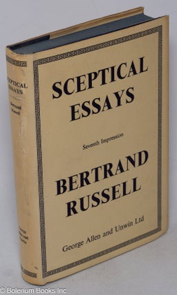 Cat.No: 317550 Sceptical Essays. Bertrand Russell
