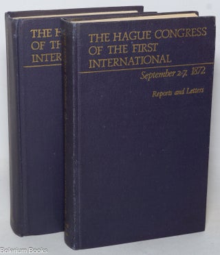 Cat.No: 317587 The Hague Congress of the First International; September 2-7, 1872 [Two...
