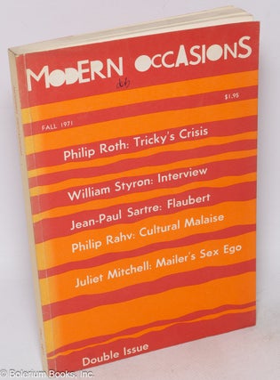 Cat.No: 317614 Modern Occasions: a quarterly of literature and ideas of culture &...
