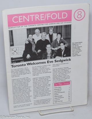 Cat.No: 317627 Centre/Fold: newsletter of the Toronto Centre for Lesbian & Gay Studies...