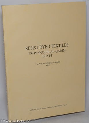 Cat.No: 317693 Resist dyed textiles from Quseir al-Qadim, Egypt. G. M....