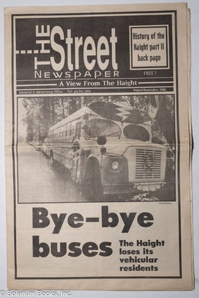 Cat.No: 317721 The street newspaper; a view from the Haight (August/September 1988). Tom...