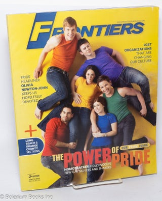 Cat.No: 317767 Frontiers Magazine: vol. 27, #3, June 17, 2008: The Power of Pride. Jeremy...