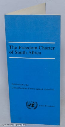 Cat.No: 317802 The Freedom Charter of South Africa