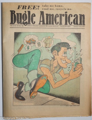 Cat.No: 317811 Bugle American; vol. 2, no. 33 (No. 45) October 14-20, 1971. Dave...
