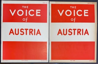 Cat.No: 317827 Voice of Austria (two issues: vol. 2 nos. 8 and 11