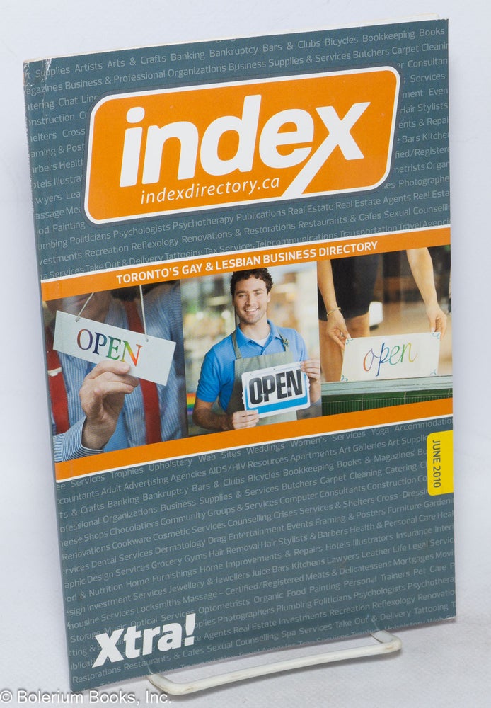 Cat.No: 317963 Index: Toronto's Gay & Lesbian Business Directory; June 2010