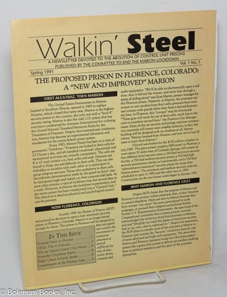 Cat.No: 318019 Walkin' Steel: a newsletter devoted to the abolition of control unit...