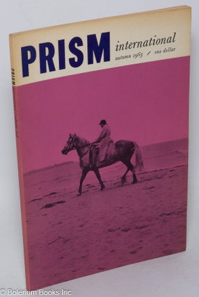 Cat.No: 318081 Prism: a magazine of contemporary writing; vol. 5, #2, Autumn 1965. Earle...