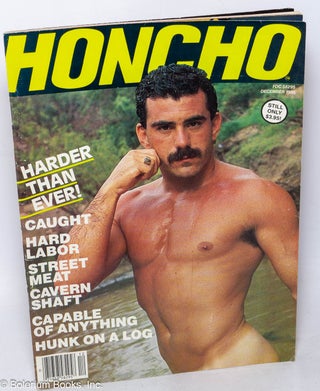 Cat.No: 318135 Honcho: the magazine for the macho male; vol. 8 #9, December 1985. Sam...